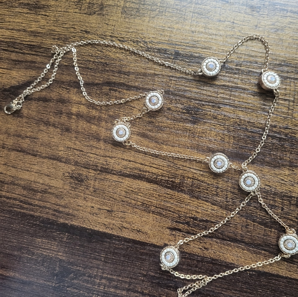 3 Long  Necklaces Lot